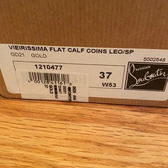 SOLD Christian Louboutin Vieirissima Leopard Printed Leather Sneakers - Picture 14 of 14